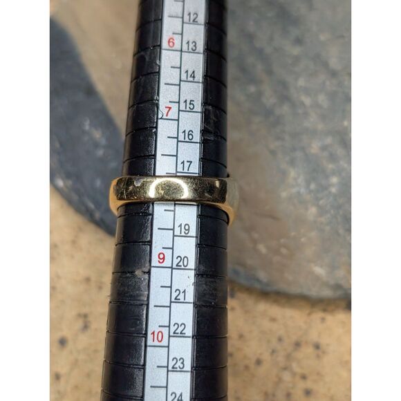 Vintage Men’s Ring – Marquise Cluster – 14K H. G. E.  – Size 8 – Bold Statement - Picture 5 of 5